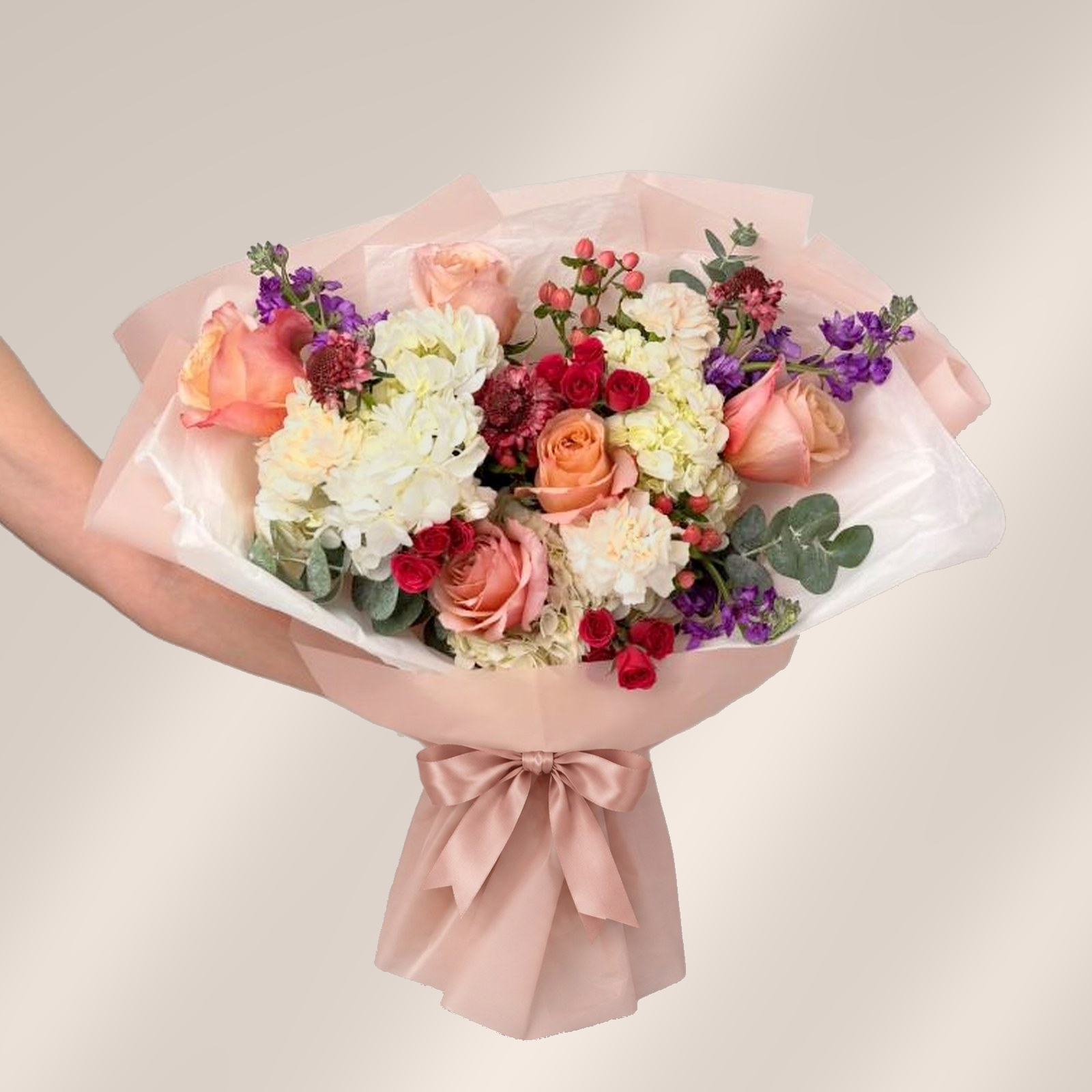 Signature bouquet collection. Vivid color