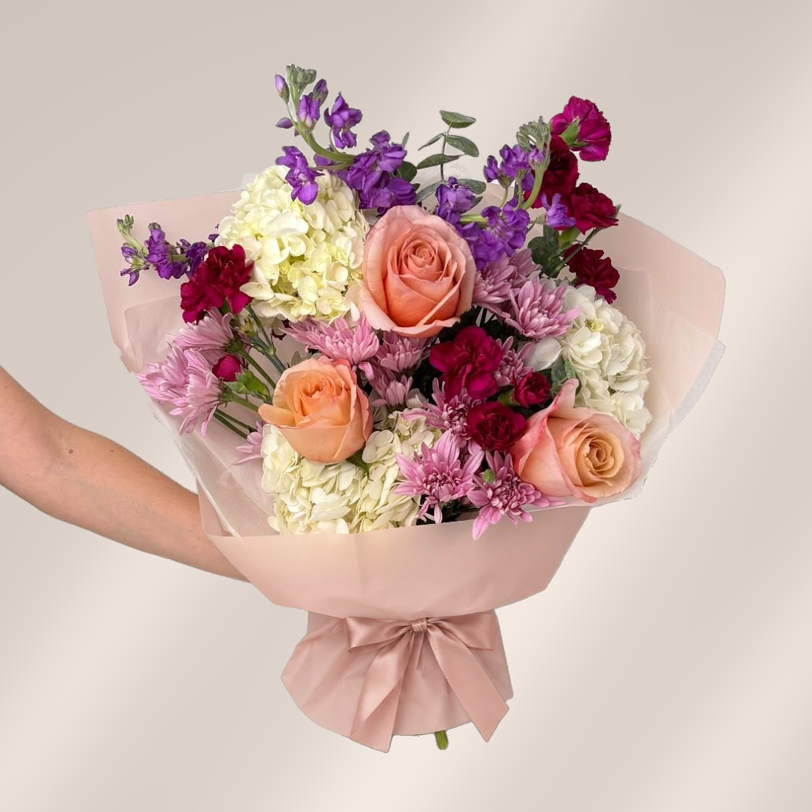 Signature bouquet collection. Vivid color