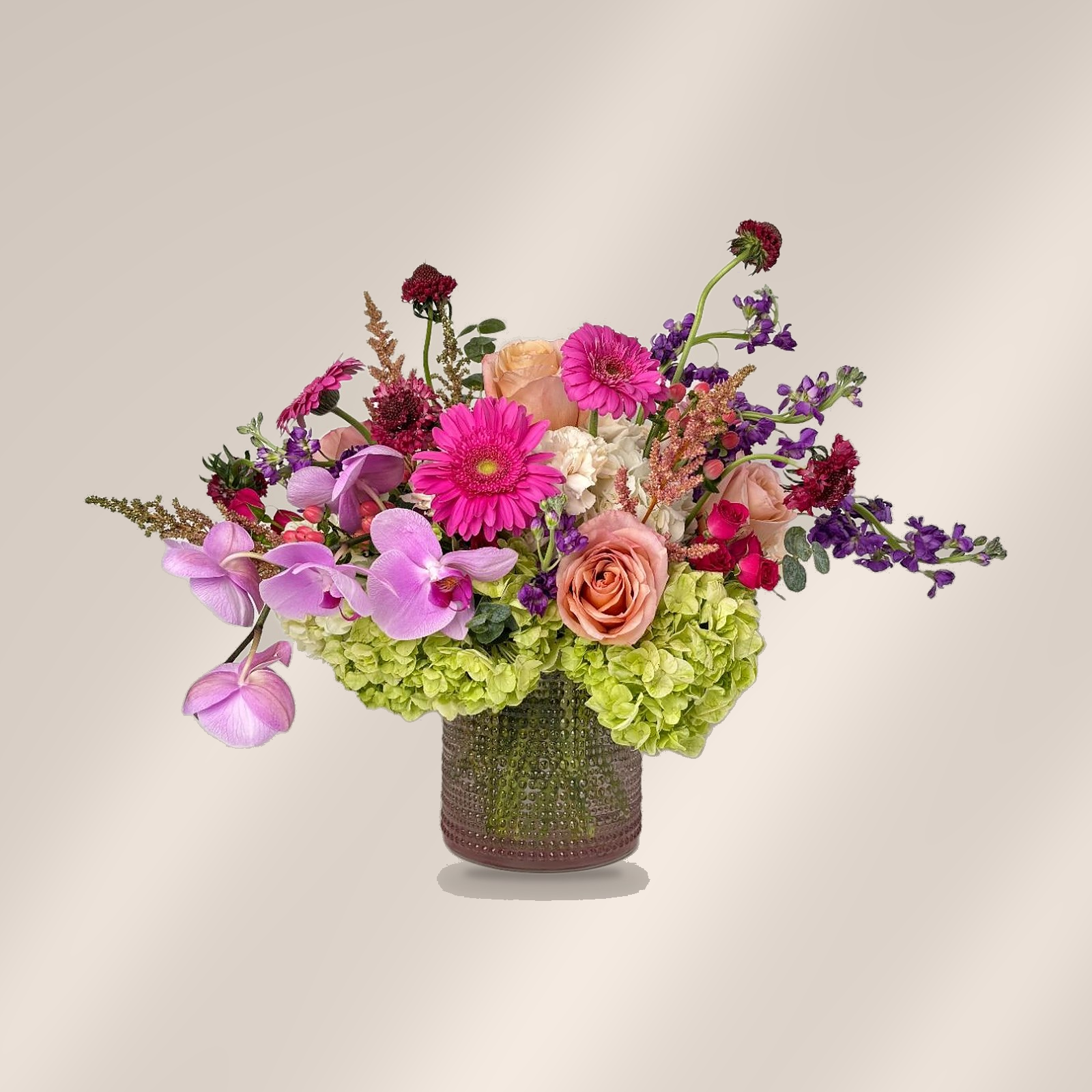 Signature Vase Collection. Vivid color