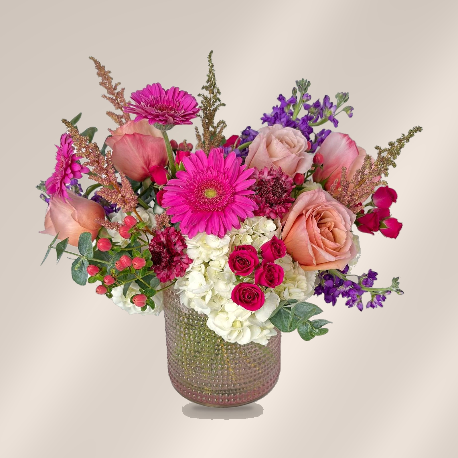 Signature Vase Collection. Vivid color